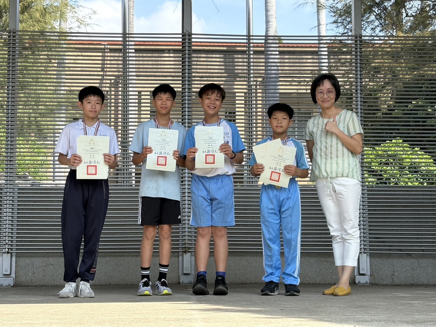 114學年度融合適應體育運動會榮獲佳績