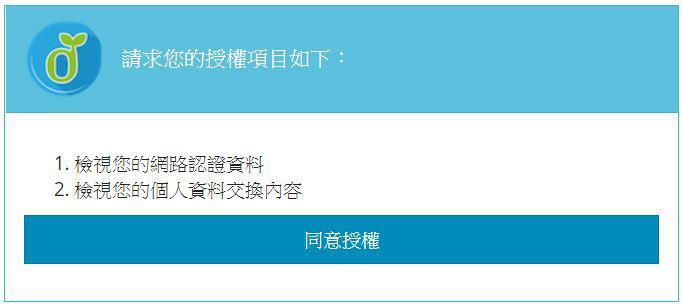 第七步：點 [同意授權]圖片