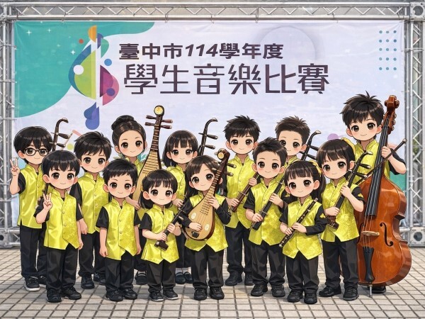 114學年度全國音樂比賽臺中初賽優等圖片